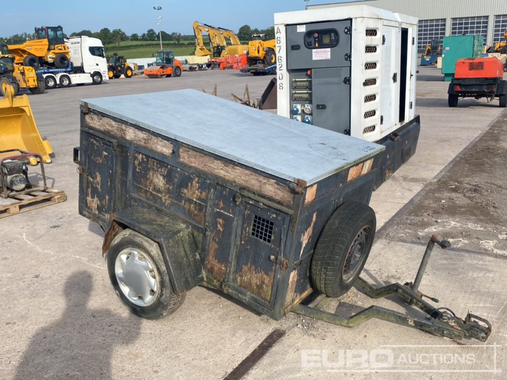 Single Axle 4 Box Dog Trailer - Plant trailer: picture 1 Single Axle 4 Box Dog Trailer - Plant trailer: picture 1