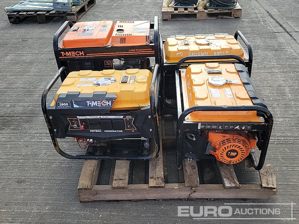 T-Mech 2kVA Generator, Single Cylinder Engine, 230Volt Generator, Single Cylinder Engine (3 of) - Generator set: picture 4 T-Mech 2kVA Generator, Single Cylinder Engine, 230Volt Generator, Single Cylinder Engine (3 of) - Generator set: picture 4