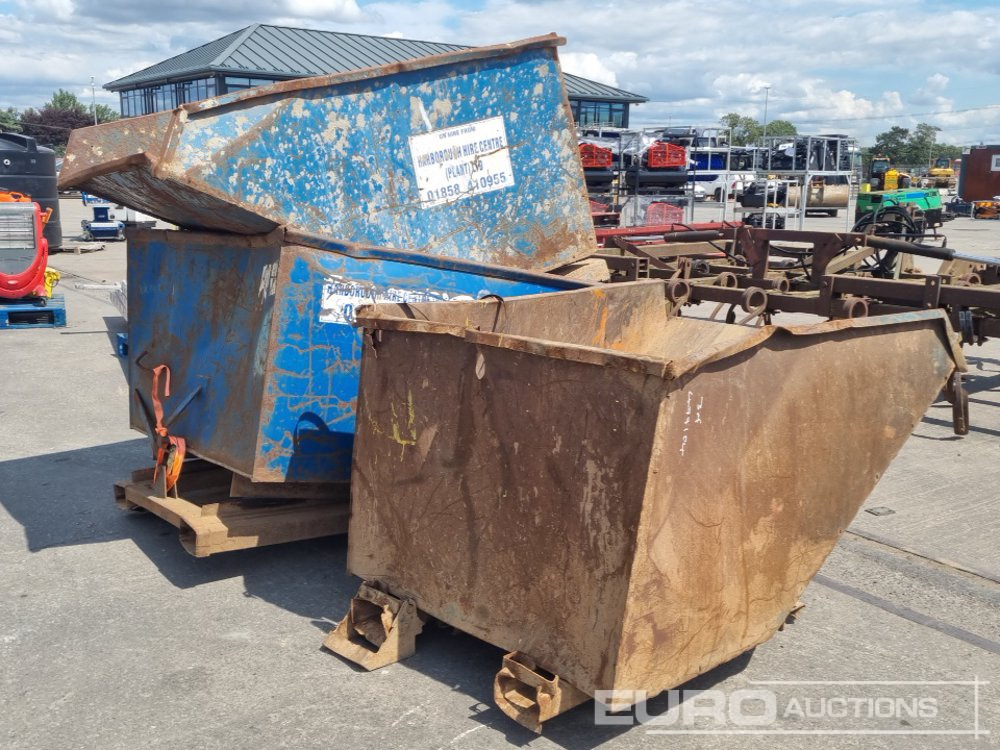 Tipping Skip to suit Forklift (3 of) - Self-dumping hopper: picture 5 Tipping Skip to suit Forklift (3 of) - Self-dumping hopper: picture 5