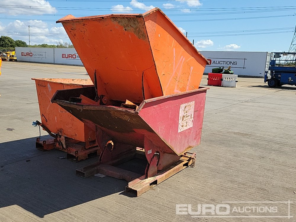 Tipping Skip to suit Forklift (3 of) - Self-dumping hopper: picture 5 Tipping Skip to suit Forklift (3 of) - Self-dumping hopper: picture 5