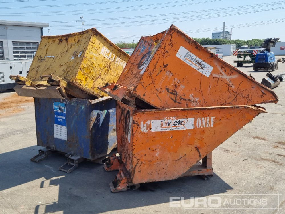 Tipping Skip to suit Forklift (4 of) - Self-dumping hopper: picture 5 Tipping Skip to suit Forklift (4 of) - Self-dumping hopper: picture 5
