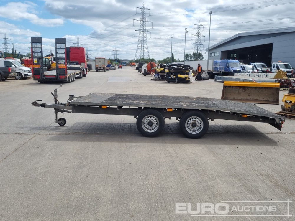 Twin Axle Flat Bed Plant Trailer - Plant trailer: picture 2 Twin Axle Flat Bed Plant Trailer - Plant trailer: picture 2