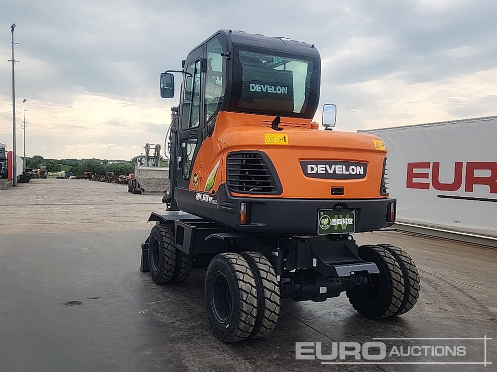 Unused 2025 Develon DX60WN ECO-1 - Wheel excavator: picture 3 Unused 2025 Develon DX60WN ECO-1 - Wheel excavator: picture 3