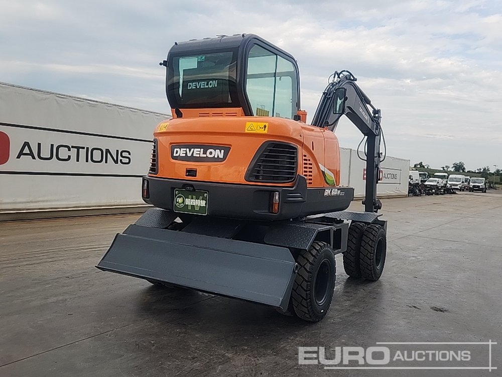 Unused 2025 Develon DX60WN ECO-1 - Wheel excavator: picture 5 Unused 2025 Develon DX60WN ECO-1 - Wheel excavator: picture 5