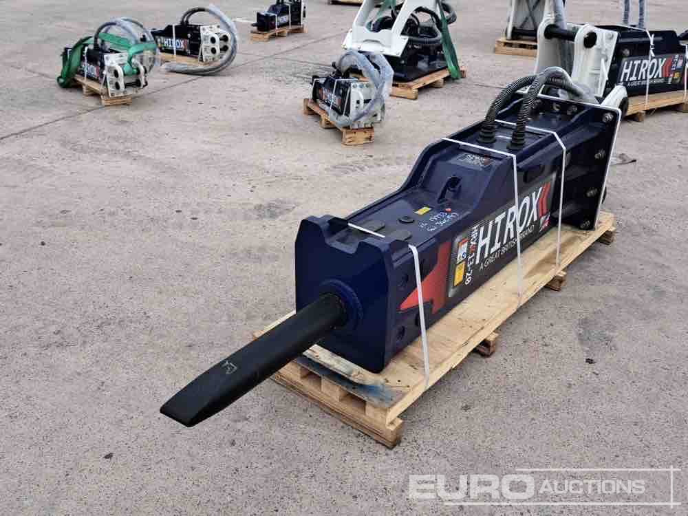 Unused 2025 Hirox HDX30 Hydraulic Breaker 65mm Pin to suit 13 Ton Excavator - Hydraulic hammer: picture 1 Unused 2025 Hirox HDX30 Hydraulic Breaker 65mm Pin to suit 13 Ton Excavator - Hydraulic hammer: picture 1