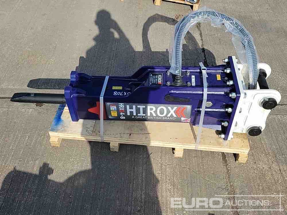 Unused 2025 Hirox HRX4-8 Hydraulic Breaker 45mm Pin to suit 4-6 Ton Excavator - Hydraulic hammer: picture 2 Unused 2025 Hirox HRX4-8 Hydraulic Breaker 45mm Pin to suit 4-6 Ton Excavator - Hydraulic hammer: picture 2