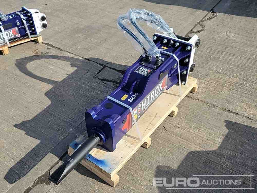 Unused 2025 Hirox HRX4-8 Hydraulic Breaker 45mm Pin to suit 4-6 Ton Excavator - Hydraulic hammer: picture 1 Unused 2025 Hirox HRX4-8 Hydraulic Breaker 45mm Pin to suit 4-6 Ton Excavator - Hydraulic hammer: picture 1