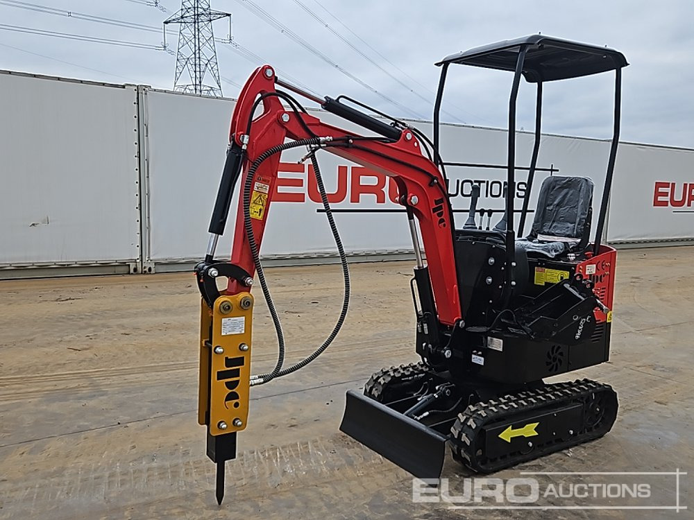Unused 2025 JPC HT12 - Mini excavator: picture 1 Unused 2025 JPC HT12 - Mini excavator: picture 1