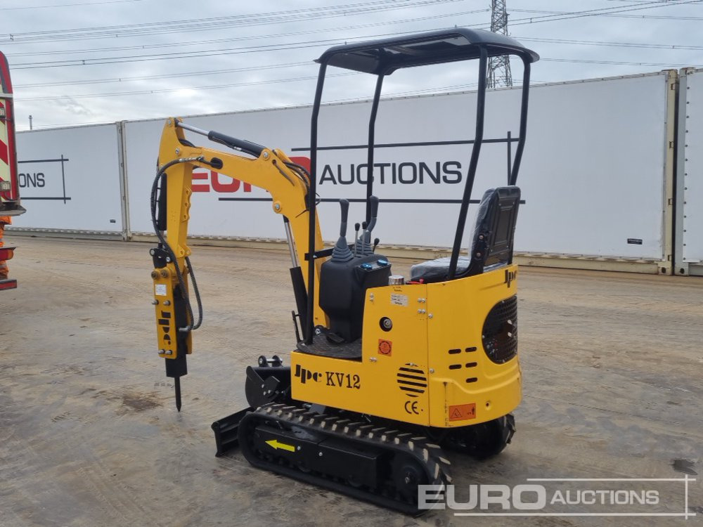 Unused 2025 JPC KV12 - Mini excavator: picture 3 Unused 2025 JPC KV12 - Mini excavator: picture 3