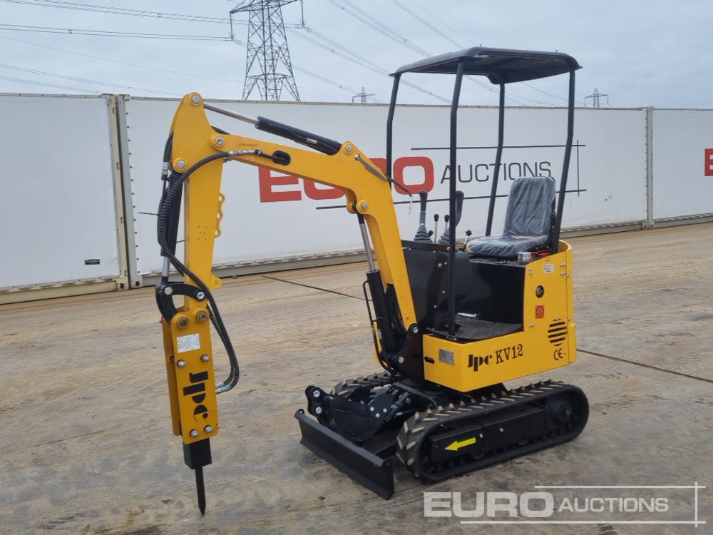Unused 2025 JPC KV12 - Mini excavator: picture 1 Unused 2025 JPC KV12 - Mini excavator: picture 1