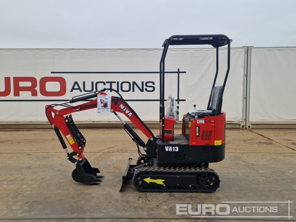 Unused 2025 Miva VA13 - Mini excavator: picture 2 Unused 2025 Miva VA13 - Mini excavator: picture 2