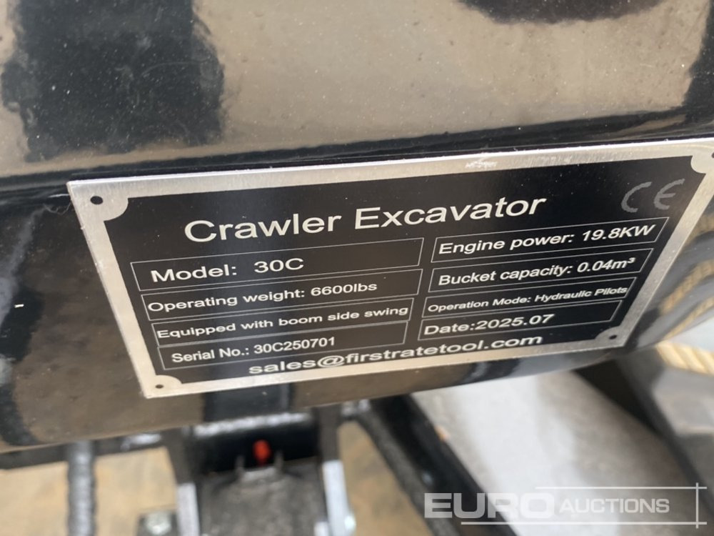 Mini excavator Unused 2025 Miva VA30C: picture 45