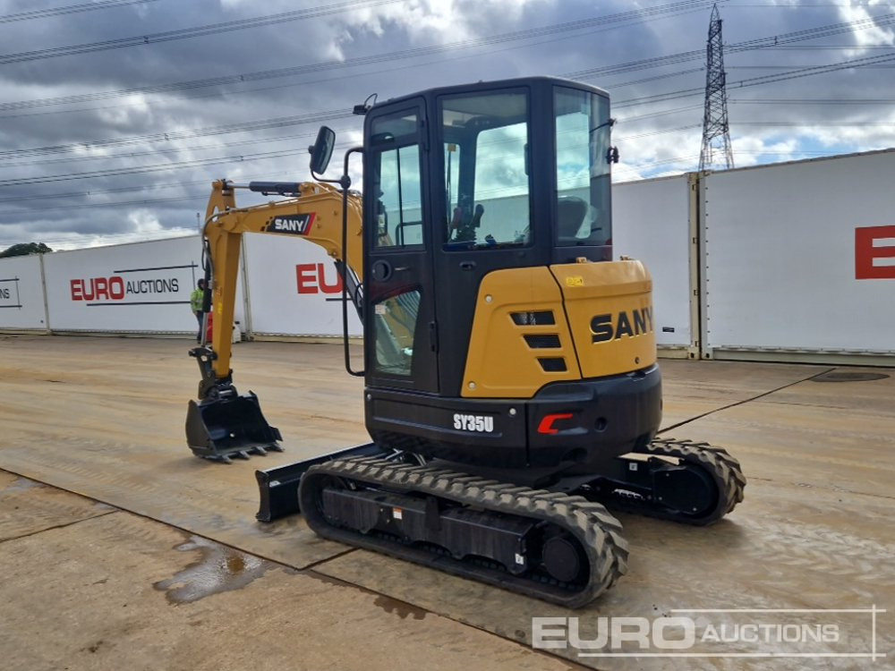 Unused 2025 Sany SY35U - Mini excavator: picture 3 Unused 2025 Sany SY35U - Mini excavator: picture 3