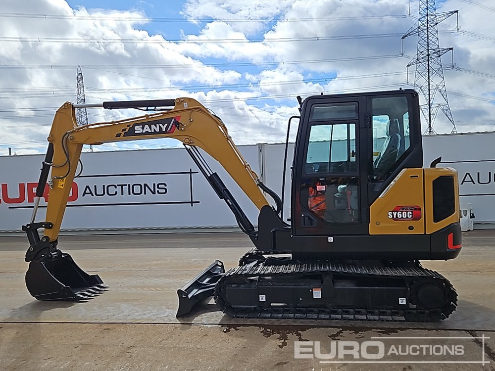 Unused 2025 Sany SY60C - Mini excavator: picture 2 Unused 2025 Sany SY60C - Mini excavator: picture 2