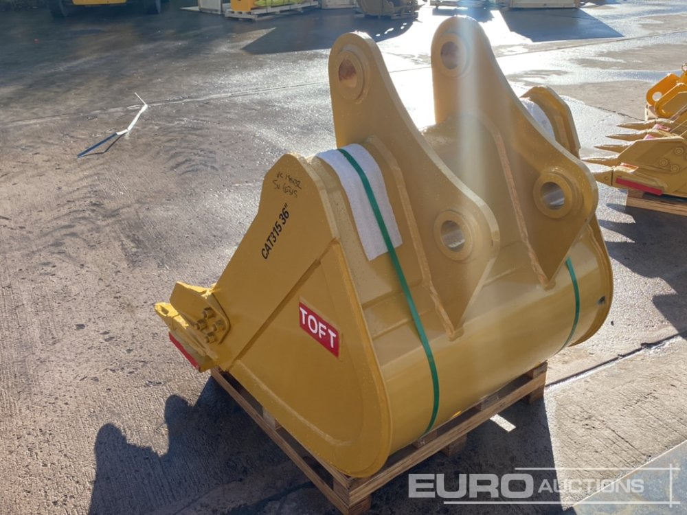 Unused 2025 TOFT 36" Digging Bucket to suit CAT 315 - Bucket: picture 2 Unused 2025 TOFT 36" Digging Bucket to suit CAT 315 - Bucket: picture 2