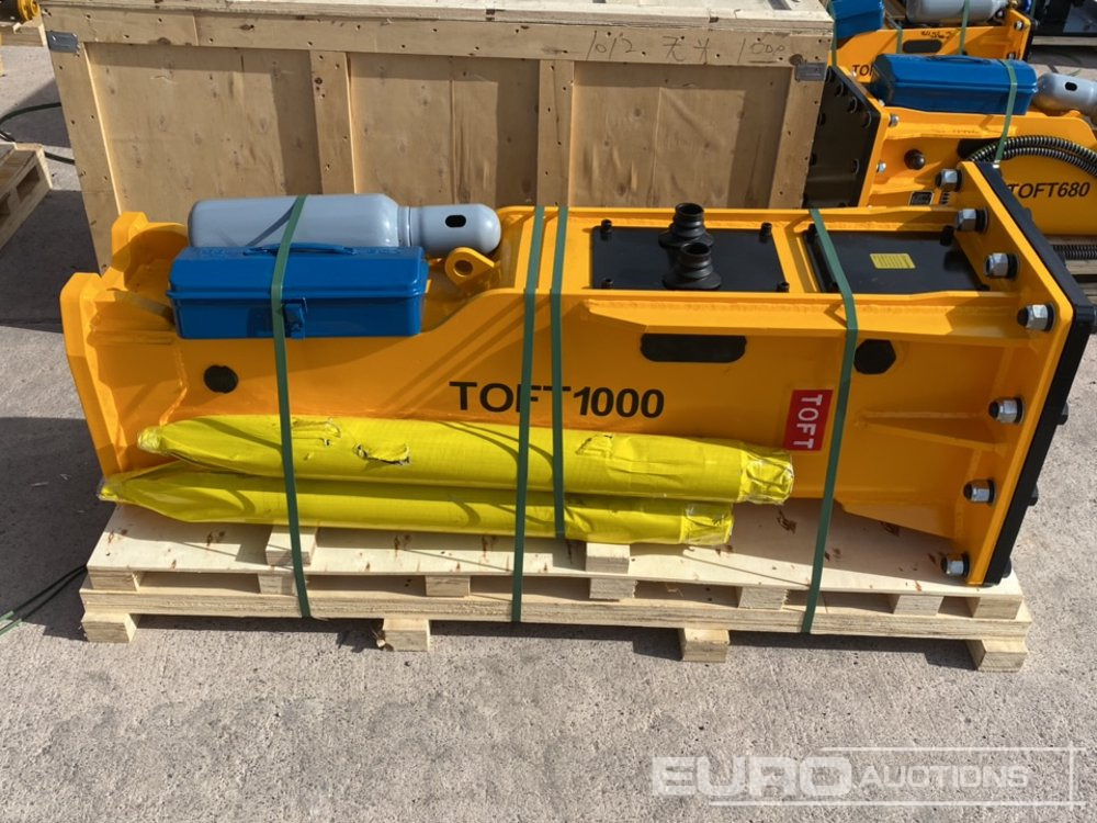 Unused 2025 Toft 1000 - Hydraulic hammer: picture 2 Unused 2025 Toft 1000 - Hydraulic hammer: picture 2