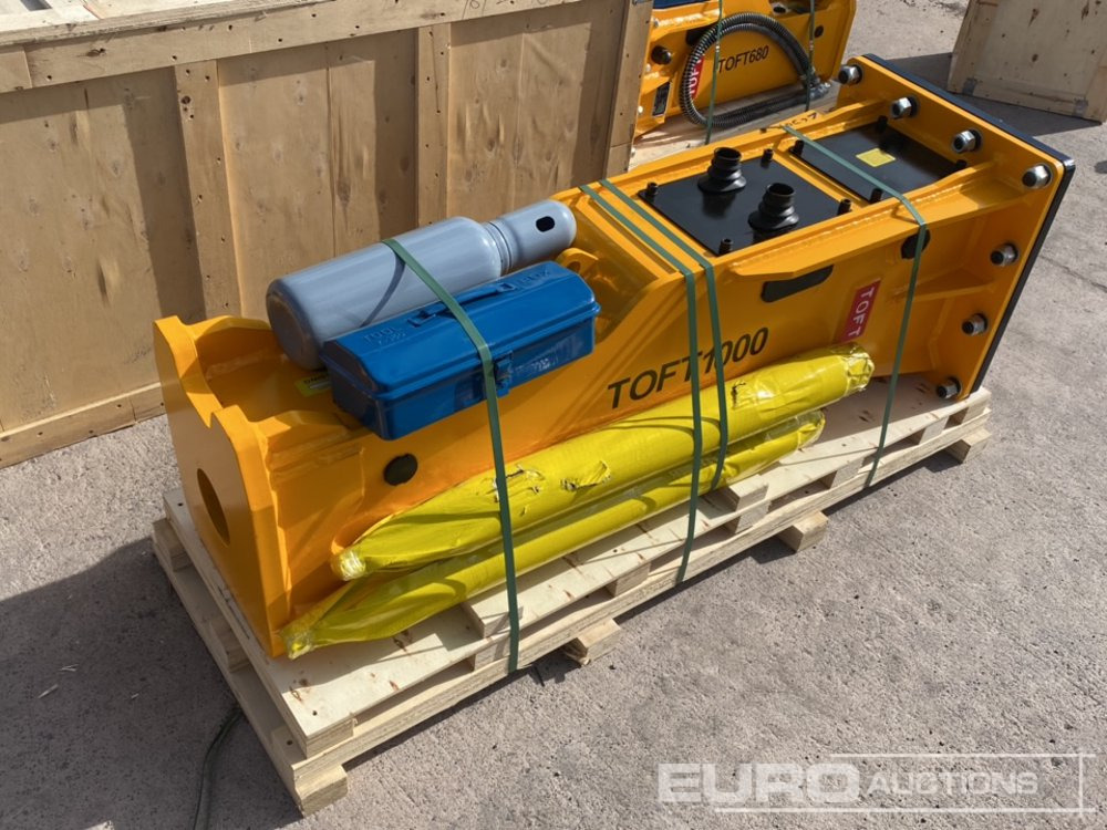 Unused 2025 Toft 1000 - Hydraulic hammer: picture 1 Unused 2025 Toft 1000 - Hydraulic hammer: picture 1