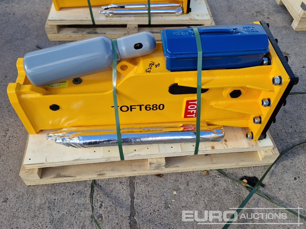 Unused 2025 Toft 680 - Hydraulic hammer: picture 2 Unused 2025 Toft 680 - Hydraulic hammer: picture 2
