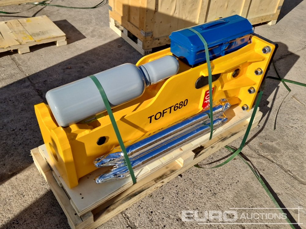 Unused 2025 Toft 680 - Hydraulic hammer: picture 1 Unused 2025 Toft 680 - Hydraulic hammer: picture 1