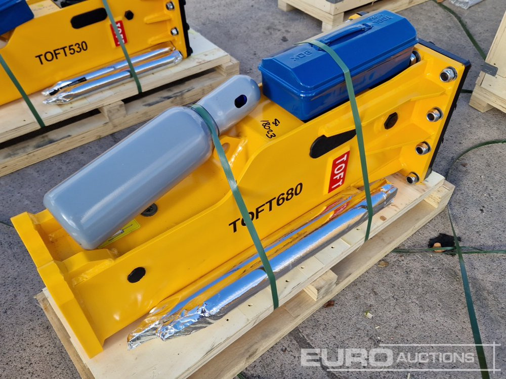 Unused 2025 Toft 680 - Hydraulic hammer: picture 1 Unused 2025 Toft 680 - Hydraulic hammer: picture 1