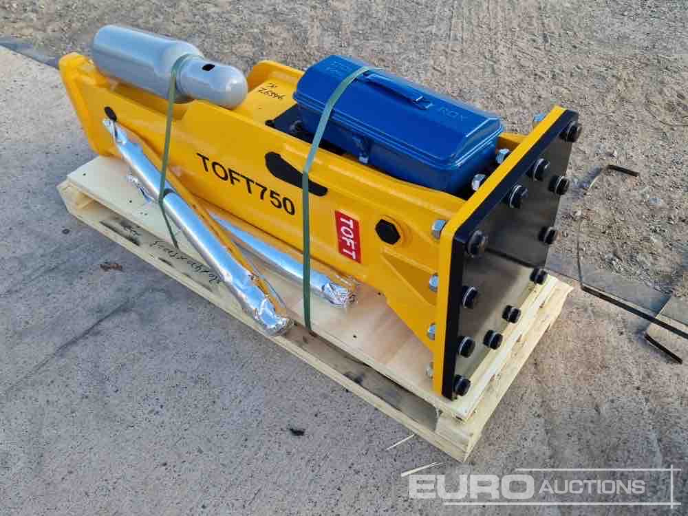 Unused 2025 Toft 750 - Hydraulic hammer: picture 1 Unused 2025 Toft 750 - Hydraulic hammer: picture 1