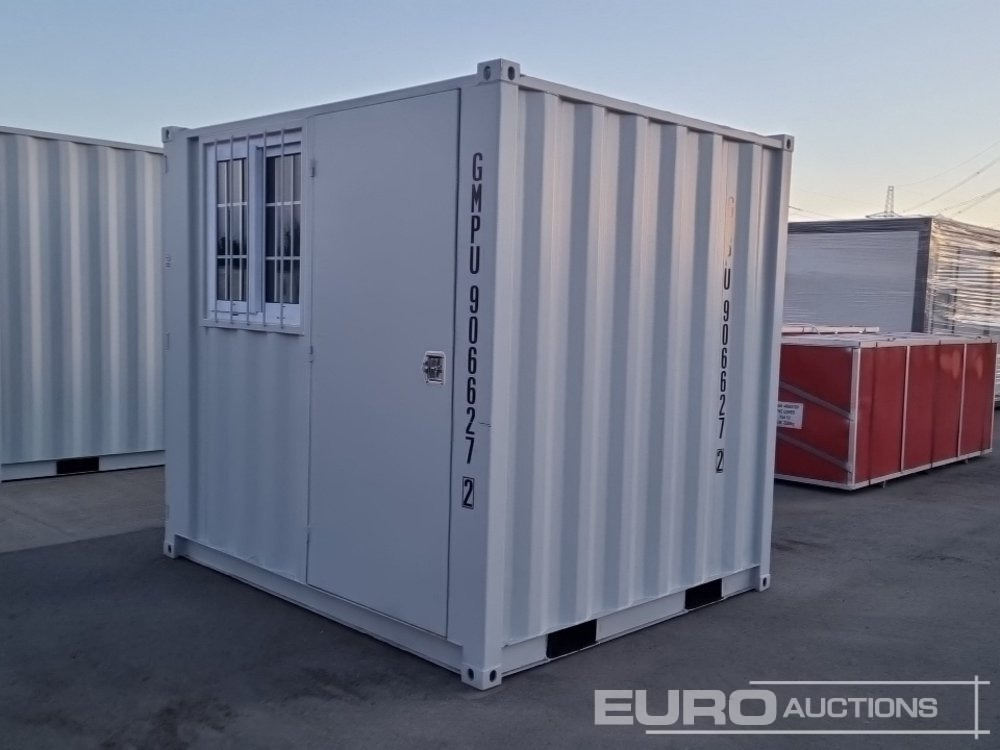 Unused 8' Container, Door, Window (Cannot Be Reconsigned) - Shipping container: picture 3 Unused 8' Container, Door, Window (Cannot Be Reconsigned) - Shipping container: picture 3