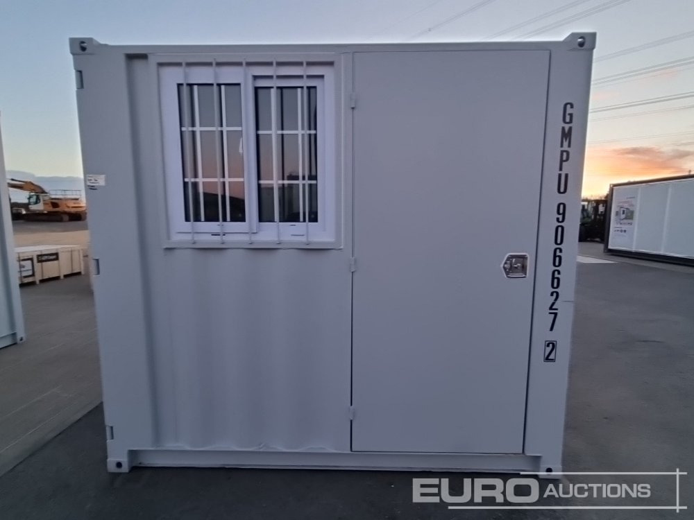 Unused 8' Container, Door, Window (Cannot Be Reconsigned) - Shipping container: picture 2 Unused 8' Container, Door, Window (Cannot Be Reconsigned) - Shipping container: picture 2