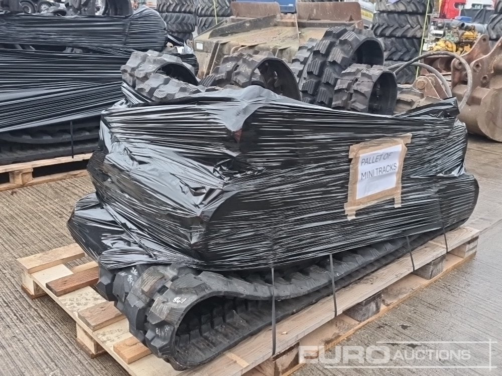 Unused Pallet of Rubber Tracks to suit Mini Excavator - Track for Construction machinery: picture 5 Unused Pallet of Rubber Tracks to suit Mini Excavator - Track for Construction machinery: picture 5