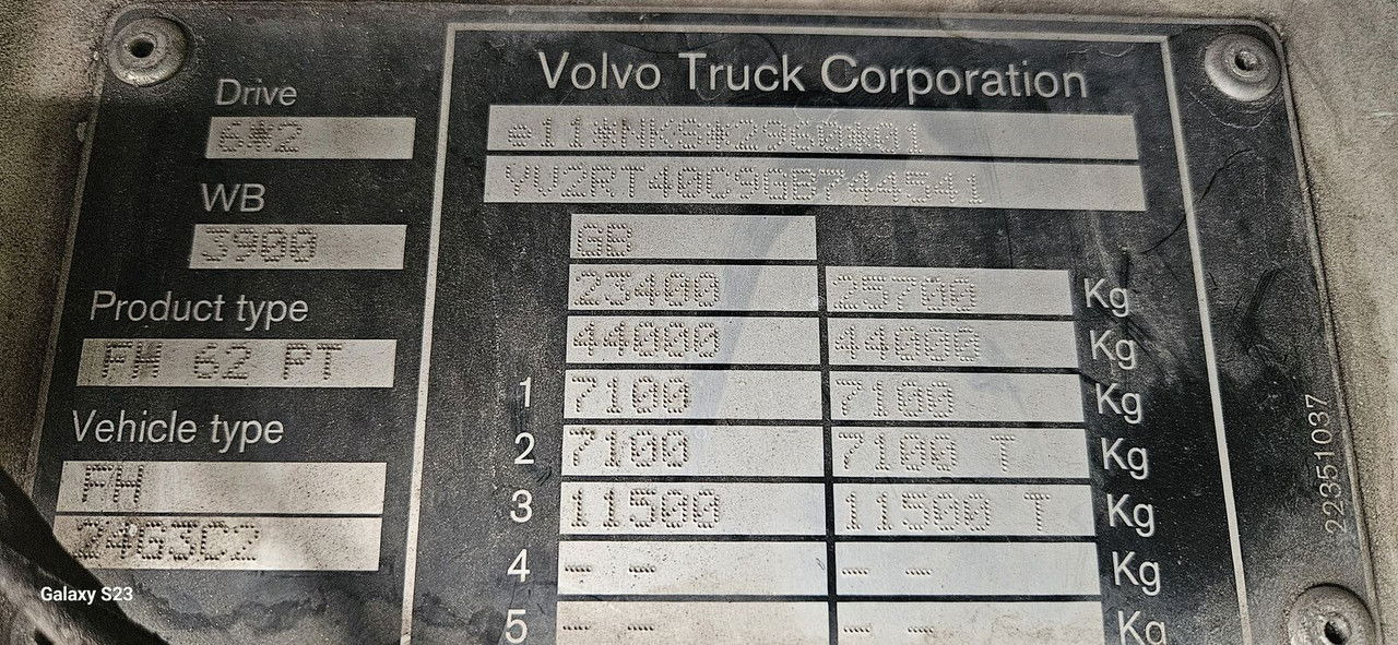 Volvo FH 500 - Tractor truck: picture 3 Volvo FH 500 - Tractor truck: picture 3