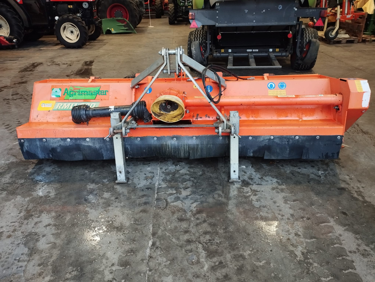 Trincia asse orrizontale usata Agrimaster RMU 280 - Flail mower: picture 4 Trincia asse orrizontale usata Agrimaster RMU 280 - Flail mower: picture 4
