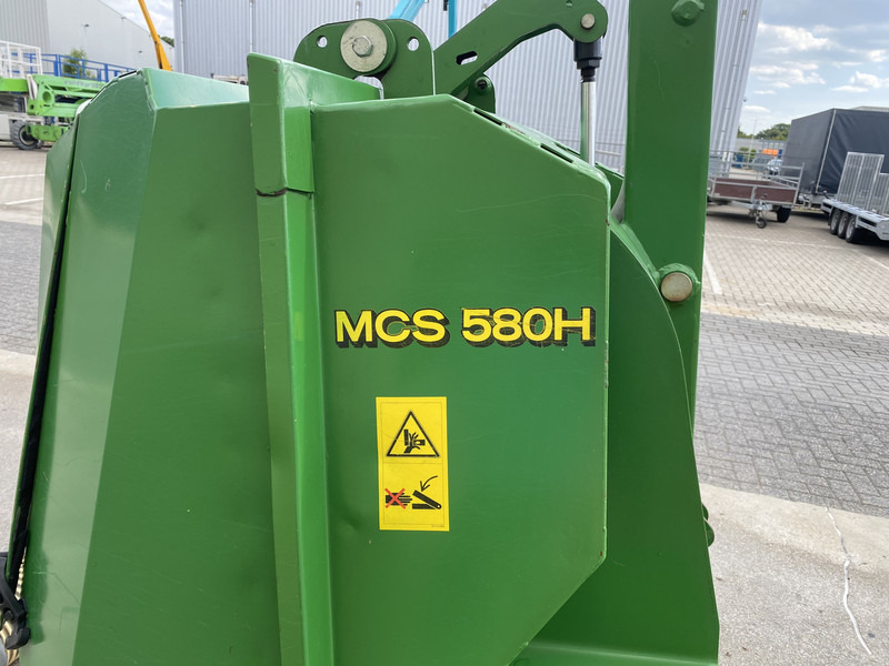 Mower John Deere MCS 580 H, Hoogkieper, Opvangbak + afzuiging: picture 10