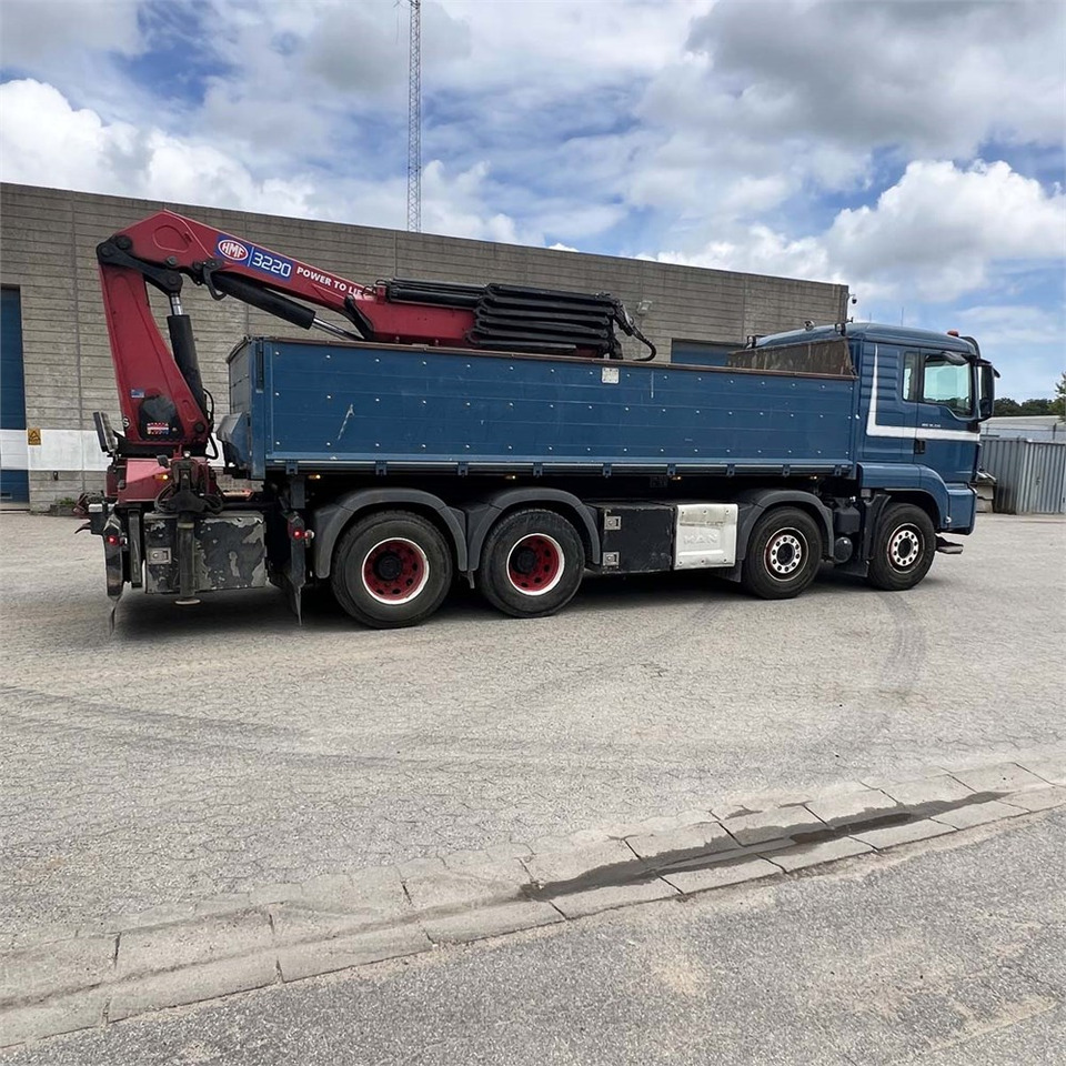 MAN TGS 35.510 8x4 BL - Crane truck, Dropside/ Flatbed truck: picture 3 MAN TGS 35.510 8x4 BL - Crane truck, Dropside/ Flatbed truck: picture 3