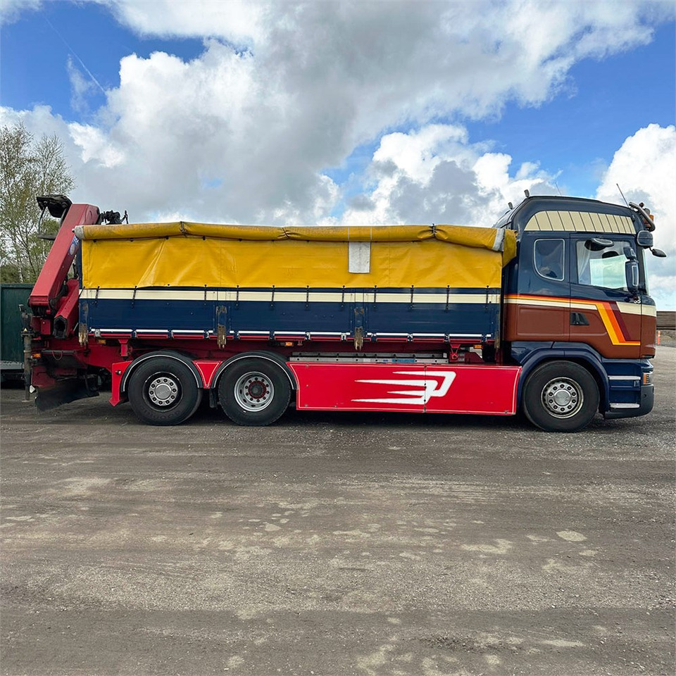 Scania P,G,R-serien R520 - Tipper, Crane truck: picture 4 Scania P,G,R-serien R520 - Tipper, Crane truck: picture 4