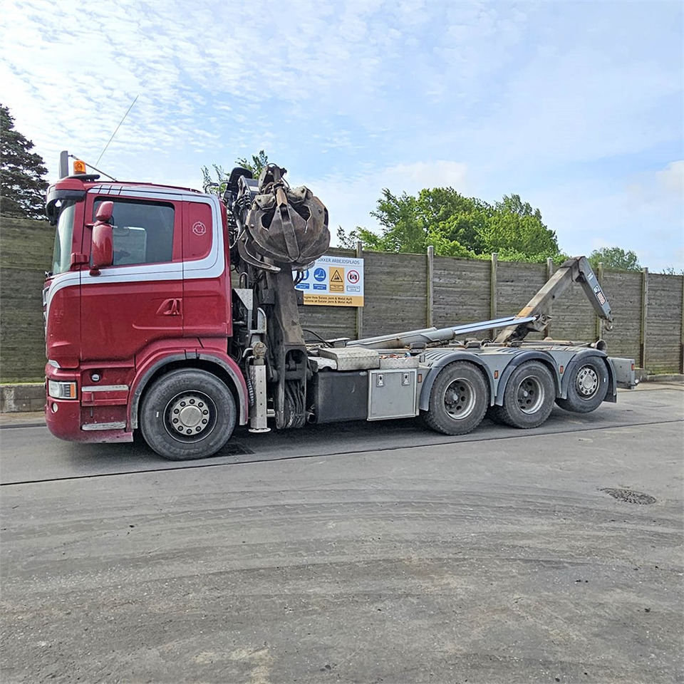 Scania R 500 - Hook lift truck, Crane truck: picture 3 Scania R 500 - Hook lift truck, Crane truck: picture 3