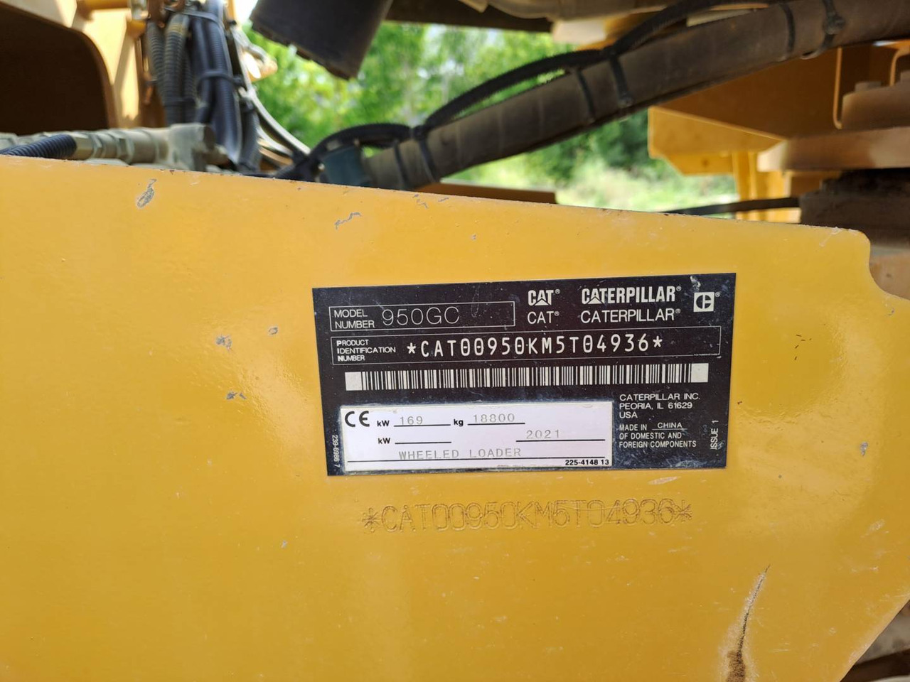 Wheel loader CAT 950GC: picture 6