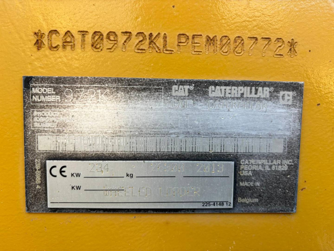 Wheel loader CAT 972K: picture 6 Wheel loader CAT 972K: picture 6