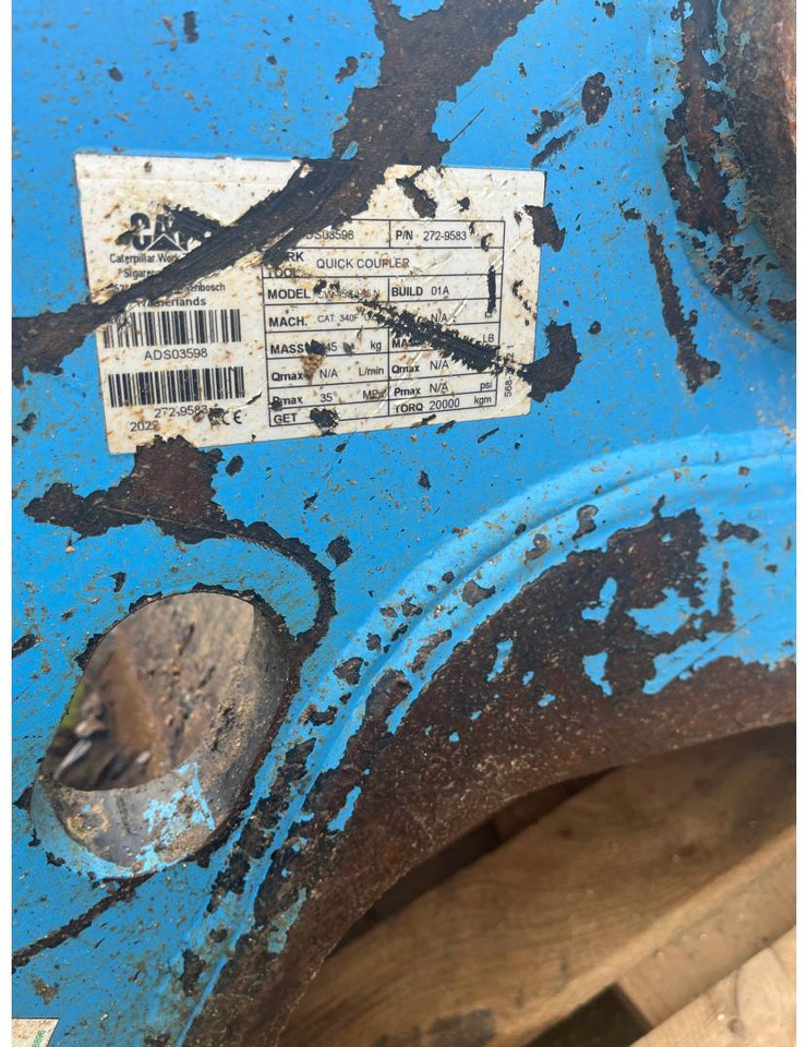 CAT COUPLER/CW45S/TIM/DB - Quick coupler: picture 2 CAT COUPLER/CW45S/TIM/DB - Quick coupler: picture 2