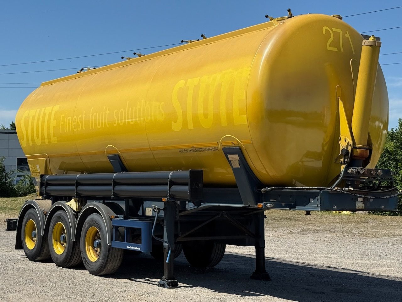 Kässbohrer SSK 40 Lebensmittel-Kippsilo - Tanker semi-trailer: picture 3 Kässbohrer SSK 40 Lebensmittel-Kippsilo - Tanker semi-trailer: picture 3