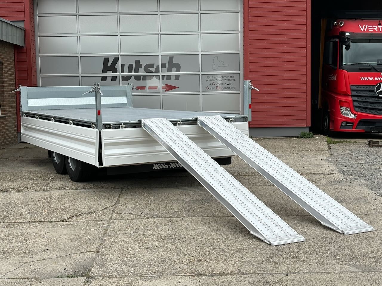 Müller-Mitteltal KA-TA-R 11,9/024 Breitreifen, Alu-Rampen, LED - Tipper trailer: picture 1 Müller-Mitteltal KA-TA-R 11,9/024 Breitreifen, Alu-Rampen, LED - Tipper trailer: picture 1