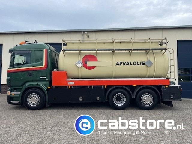 Scania R 420 LB 6X2*4 HNA - Tankwagen - ADR - Bouwjaar 2006 - 16.200 Liter - Weegsysteem - km 832.400 - Olietanks - Tanker truck: picture 5 Scania R 420 LB 6X2*4 HNA - Tankwagen - ADR - Bouwjaar 2006 - 16.200 Liter - Weegsysteem - km 832.400 - Olietanks - Tanker truck: picture 5