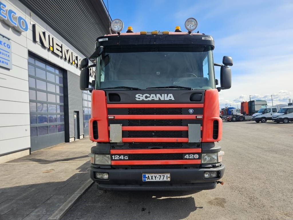 Scania R124 6x2*4 - Hook lift truck: picture 2 Scania R124 6x2*4 - Hook lift truck: picture 2