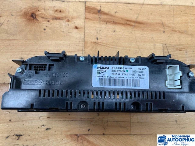 MAN 81.61990-6105 Climate panel - Electrical system for Truck: picture 1 MAN 81.61990-6105 Climate panel - Electrical system for Truck: picture 1