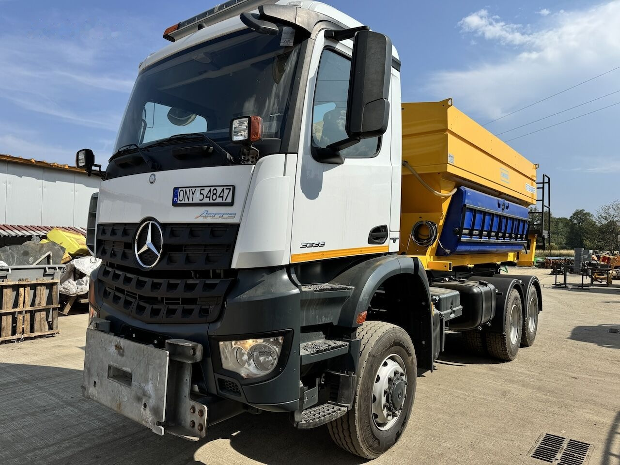 Mercedes-Benz AROCS 3333 6x6 - Utility/ Special vehicle, Truck: picture 1 Mercedes-Benz AROCS 3333 6x6 - Utility/ Special vehicle, Truck: picture 1