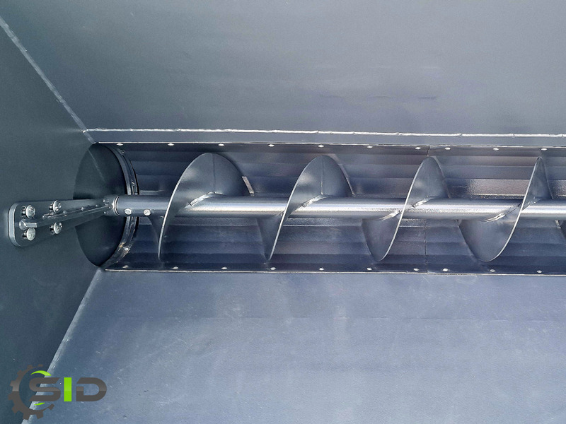 New Loader bucket for Agricultural machinery SID EINFUTTERSCHAUFEL MIT SCHNECKE / Godet distributeur de concentrés / Feeder bucket 1,2 M: picture 9