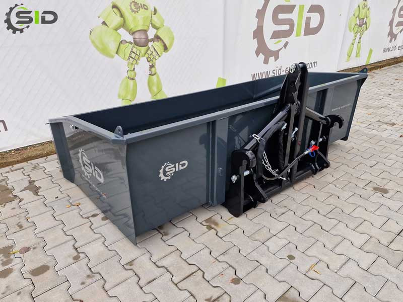 SID Kippmulde Transportcontainer Heckcontainer / Transport heavy cargo box 1,8 m - Loader bucket for Agricultural machinery: picture 4 SID Kippmulde Transportcontainer Heckcontainer / Transport heavy cargo box 1,8 m - Loader bucket for Agricultural machinery: picture 4
