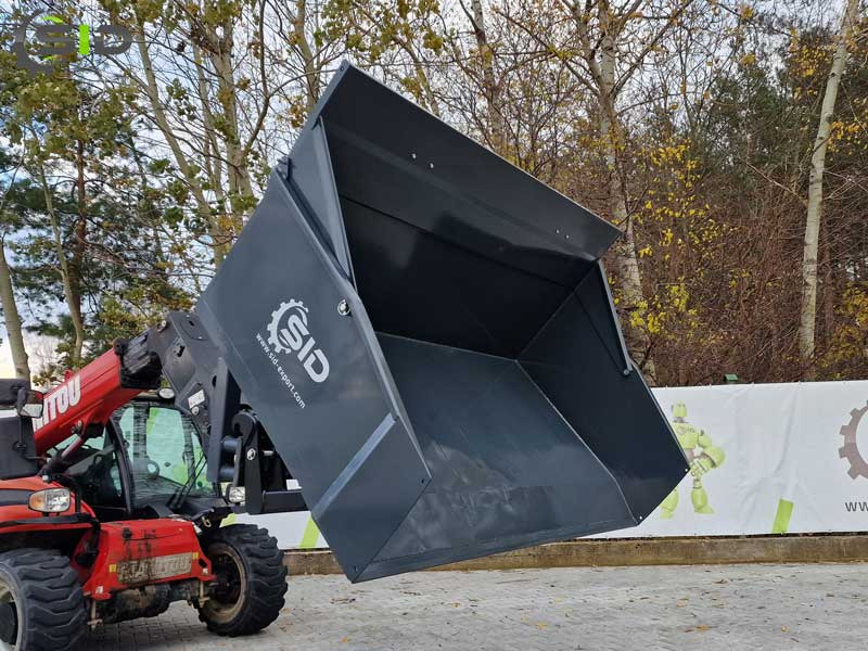 SID Kippmulde Transportcontainer Heckcontainer / Transport heavy cargo box 1,8 m - Loader bucket for Agricultural machinery: picture 2 SID Kippmulde Transportcontainer Heckcontainer / Transport heavy cargo box 1,8 m - Loader bucket for Agricultural machinery: picture 2