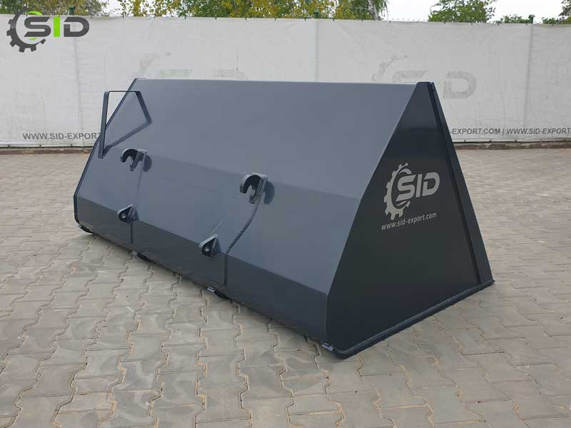 SID VOLUMENSCHAUFEL / Volume bucket 1,5 m 0,7 m3 - Loader bucket for Agricultural machinery: picture 2 SID VOLUMENSCHAUFEL / Volume bucket 1,5 m 0,7 m3 - Loader bucket for Agricultural machinery: picture 2