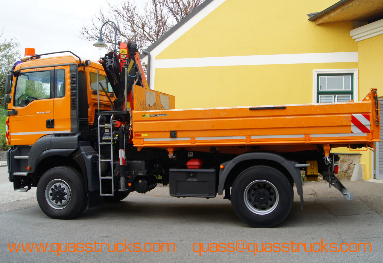 MAN TGA 18.350 BL 4x4/Euro4/TÜV/PK 9501/Winterdienst - Tipper, Crane truck: picture 2 MAN TGA 18.350 BL 4x4/Euro4/TÜV/PK 9501/Winterdienst - Tipper, Crane truck: picture 2