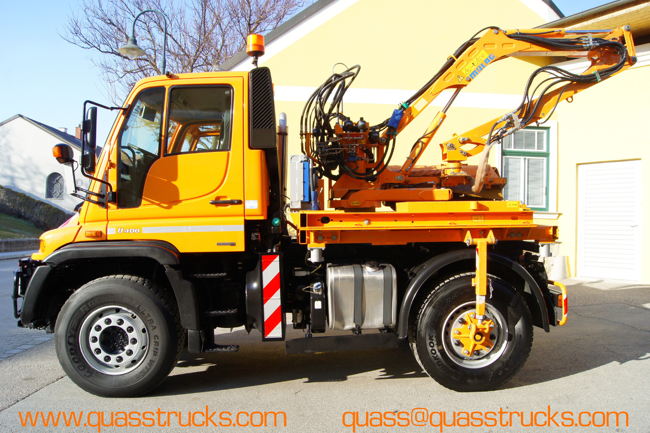 Unimog Unimog U 400/Hydrostat/Mähtür +MULAG MHU 800 - Utility/ Special vehicle: picture 3 Unimog Unimog U 400/Hydrostat/Mähtür +MULAG MHU 800 - Utility/ Special vehicle: picture 3
