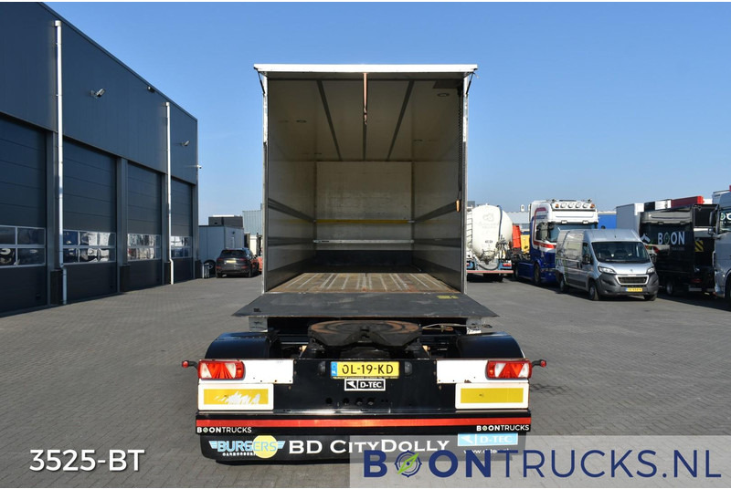 D-Tec CTD-40-03DB CITY DOLLY ISO BOX LZV | STEERING AXLE * TAIL LIFT * NL TRAILER - Closed box semi-trailer: picture 2 D-Tec CTD-40-03DB CITY DOLLY ISO BOX LZV | STEERING AXLE * TAIL LIFT * NL TRAILER - Closed box semi-trailer: picture 2